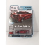 Auto World 1:64 Chevrolet Corvette 2020 red metallic